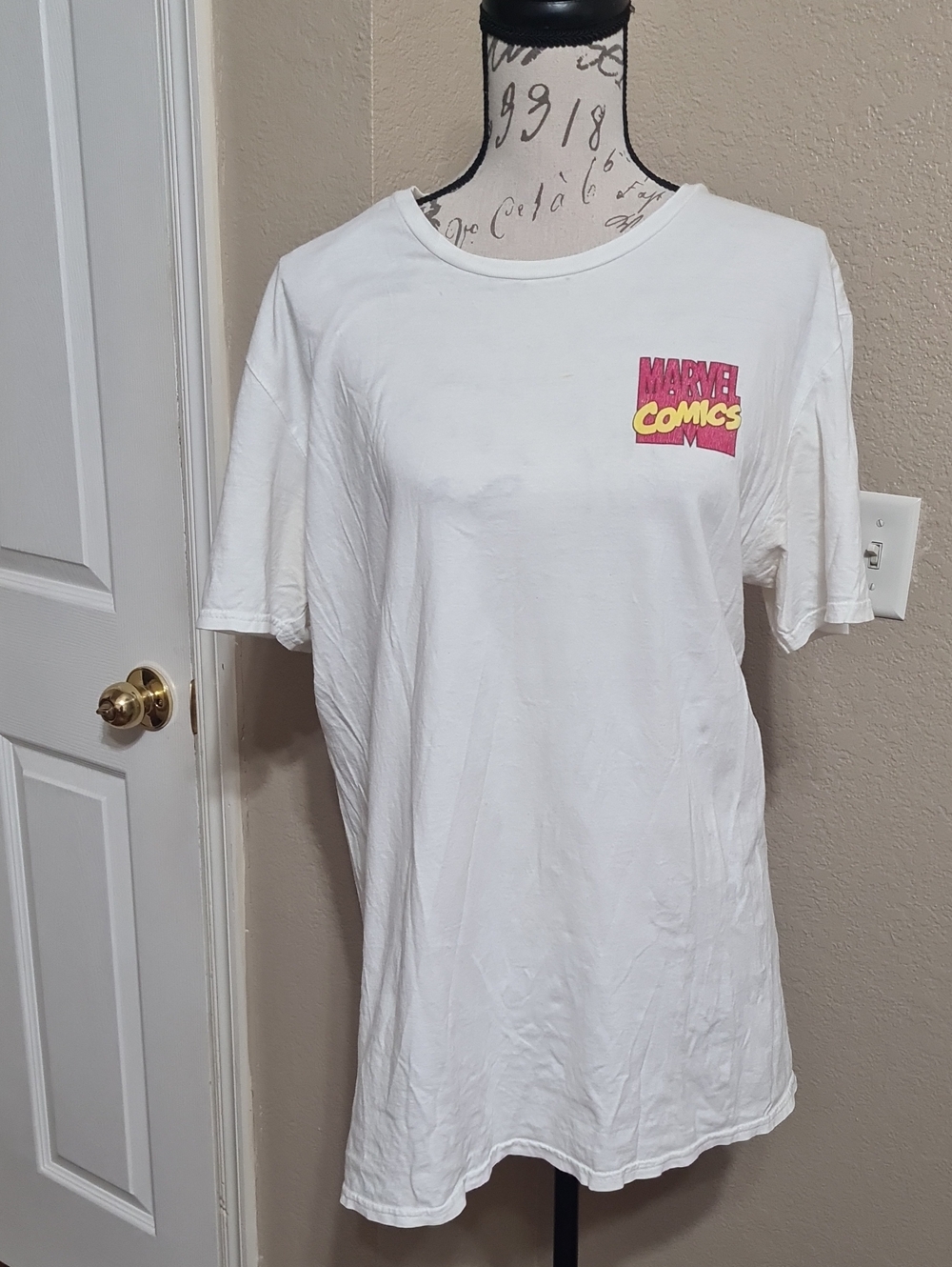 White Graphic Tee - Men's Tee.